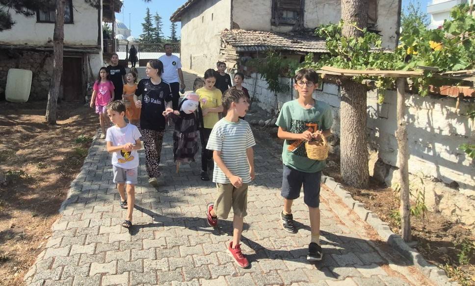 Unutulmaya yüz tutmuş Çerkes geleneğini çocuklar yeniden yaşattı 3